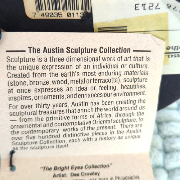 AUSTIN SCULPTURE | Vintage Mother's Day Collectible - Picture 6 of 12